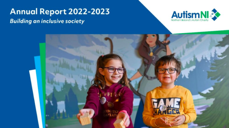 Autism NI annual report graphic