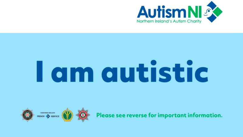 Autism NI autism card graphic