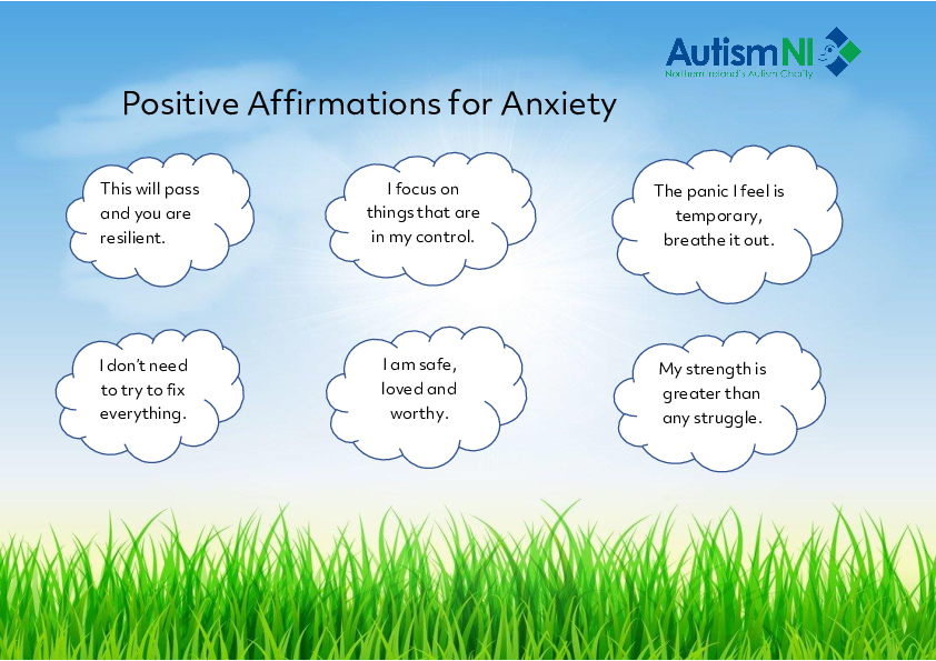 Positive Affirmations for Anxiety PDF